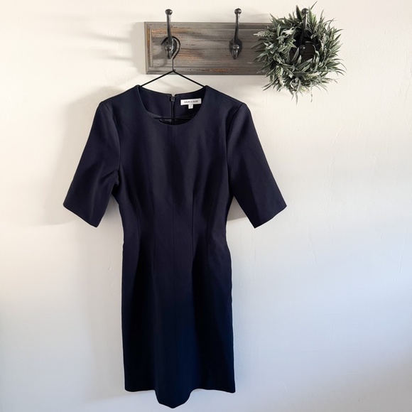NEW Veronica Beard Navy Hayek Mini Dress 2 - Picture 2 of 7